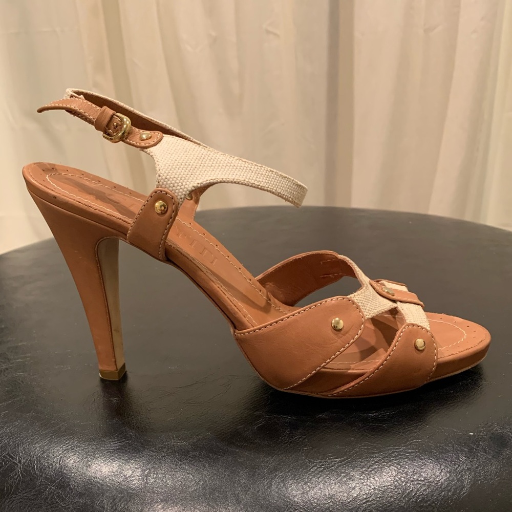 Graffiti High Heel Sandal